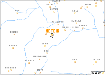 map of Meteia