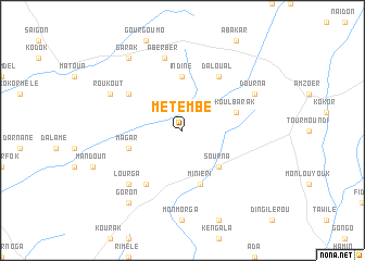 map of Métembé