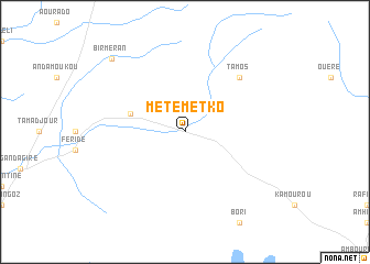 map of Métémetko