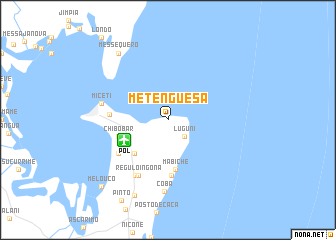 map of Metenguesa