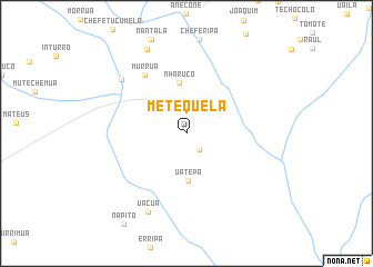 map of Metequela