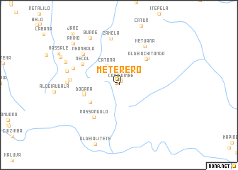 map of Meterero