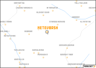 map of Metevbash