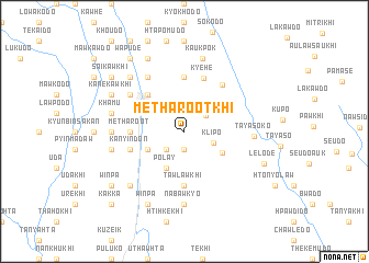 map of Metharootkhi