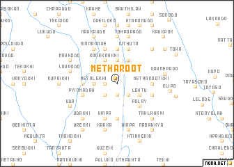 map of Metharoot