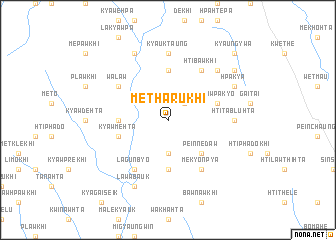 map of Mètharukhi