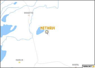 map of Methāvi