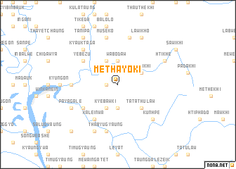 map of Mèthayoki