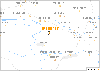 map of Methwold