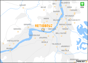 map of Metia Bruz