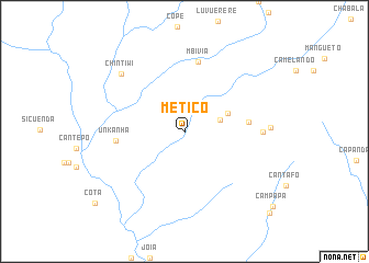 map of Metico