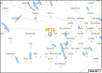 map of Metil