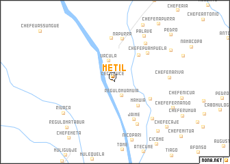 map of Metil