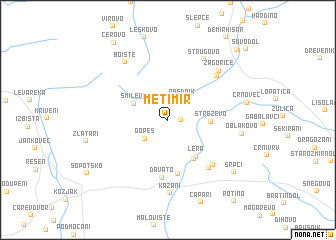 map of Metimir