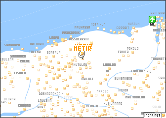 map of Metir