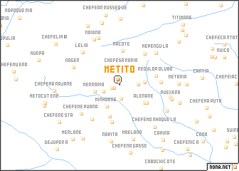 map of Metito