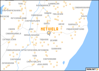 map of Metivela