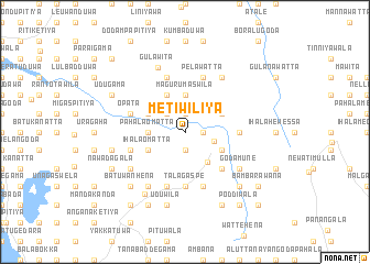 map of Metiwiliya