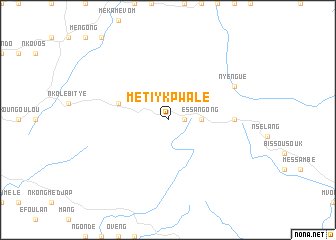 map of Metiykpwale