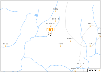 map of Mētʼī