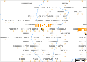 map of Metkalet