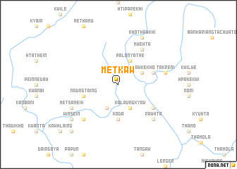 map of Metkaw