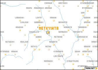 map of Metkyihta