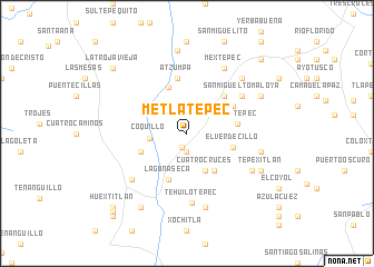 map of Metlatepec