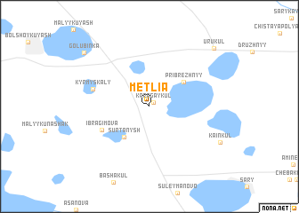 map of Metlia