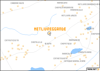 map of Met. Livre G. Gande