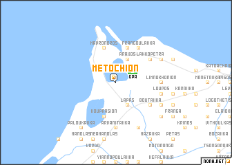 map of Metóchion