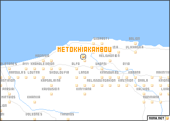 map of Metókhia Kámbou
