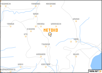 map of Metoko