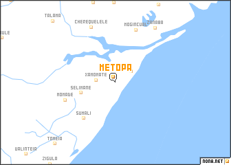 map of Metopa