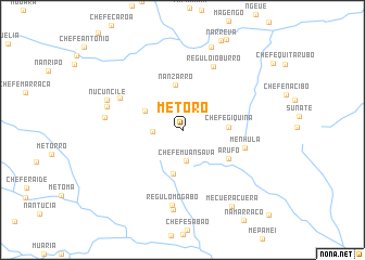 map of Metoro