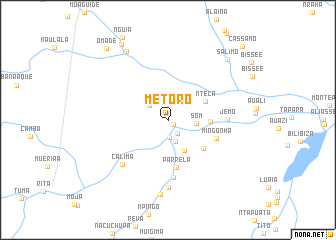 map of Metoro