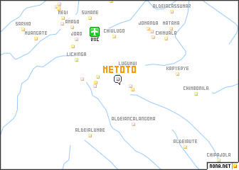 map of Metôto