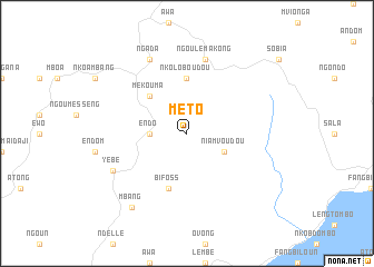 map of Meto