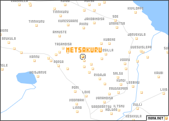 map of Metsakuru