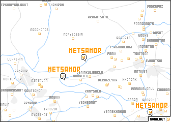 map of Metsamor