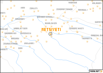 map of Metsiyeti