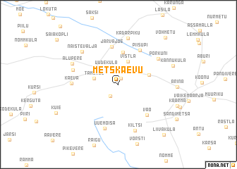 map of Metskaevu