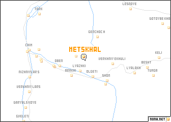 map of Metskhal