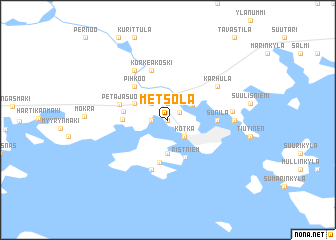 map of Metsola