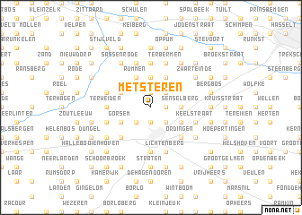 map of Metsteren