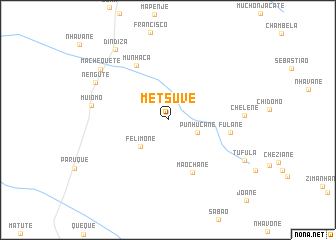 map of Metsuve