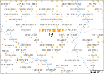 map of Mettendorf