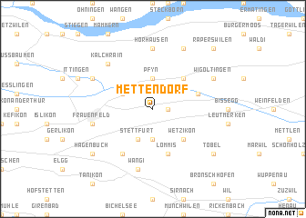 map of Mettendorf