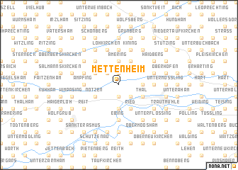 map of Mettenheim