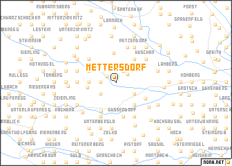 map of Mettersdorf